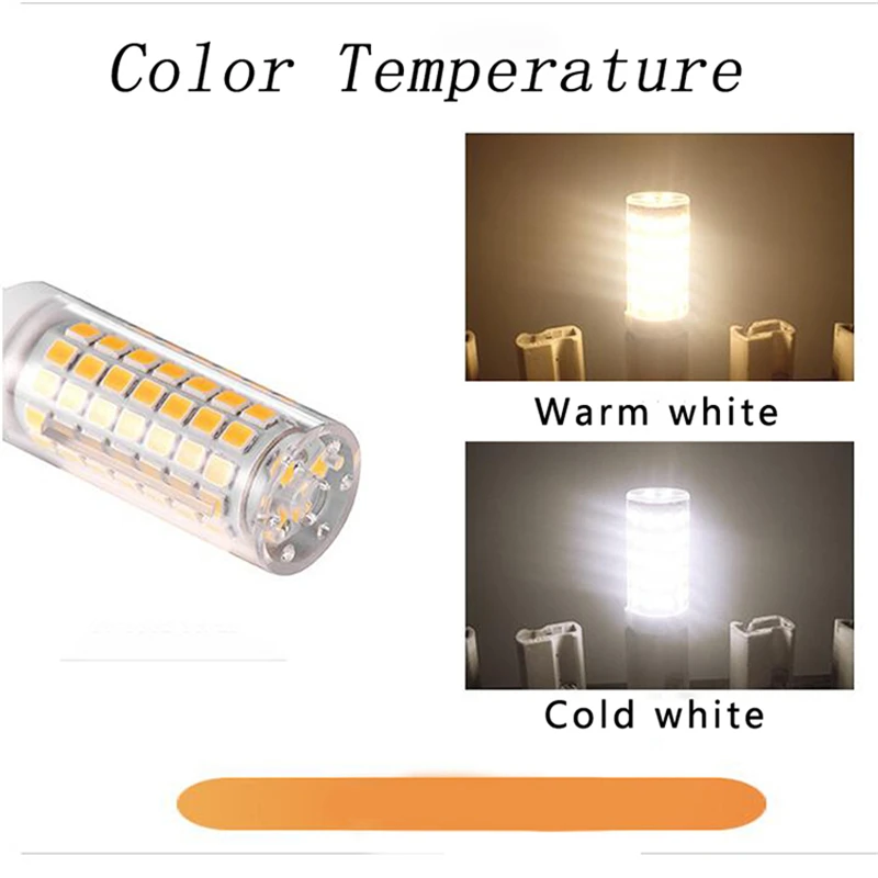 G9 LED Lamp 3W 5W 7W 12W 18W Corn Bulb AC 220V SMD 2835 21 33 51 76 88Leds Lampada LED light 360 degrees Replace Halogen Lamp