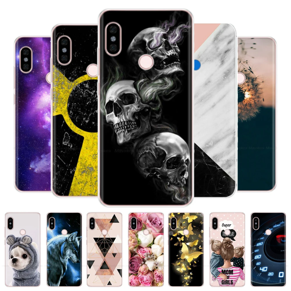 

For Xiaomi Redmi Note 5 Case 5.99'' Slim Clear Transparent Soft TPU Silicon Back Cover for Redmi Note 5 Note5 Pro Phone Cases