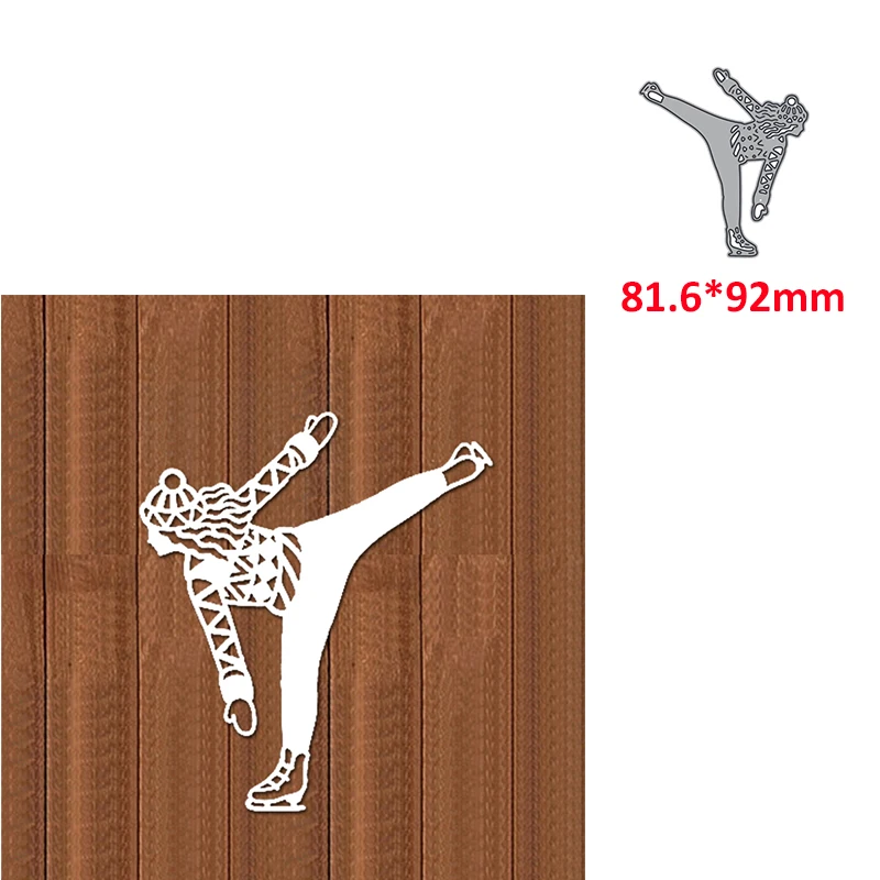 metal cutting dies Skater die cut DIY Scrapbooking paper craft knife mould blade punch stencils embossing dies 2021