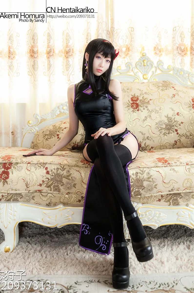 New Anime Puella Magi Madoka Magica Cosplay Kaname Madoka Akemi Homura Costume Cheongsam Dress Custom Made