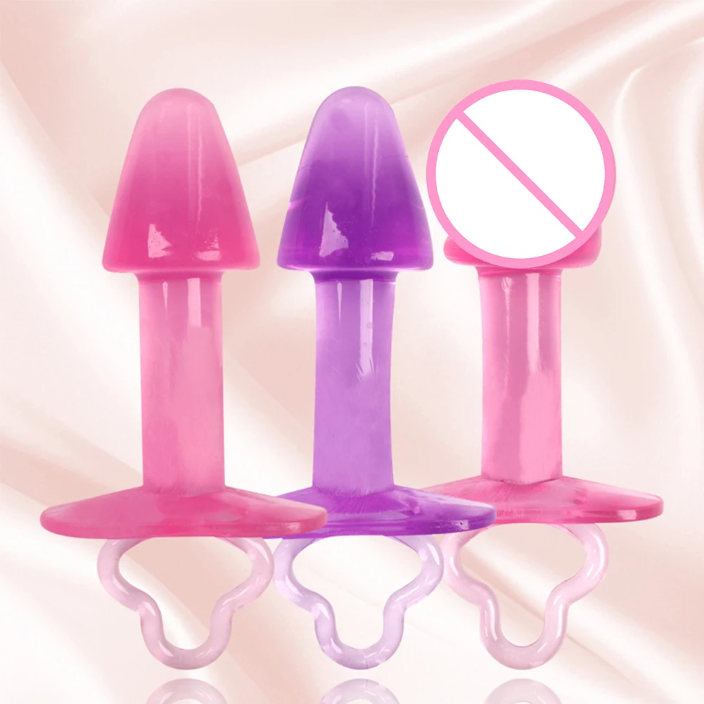 Soft Silicone Anal Bead Dildo Prostate Massager Female Adult Sex Toys for woman Butt Plug massage your butt and enlarge anus