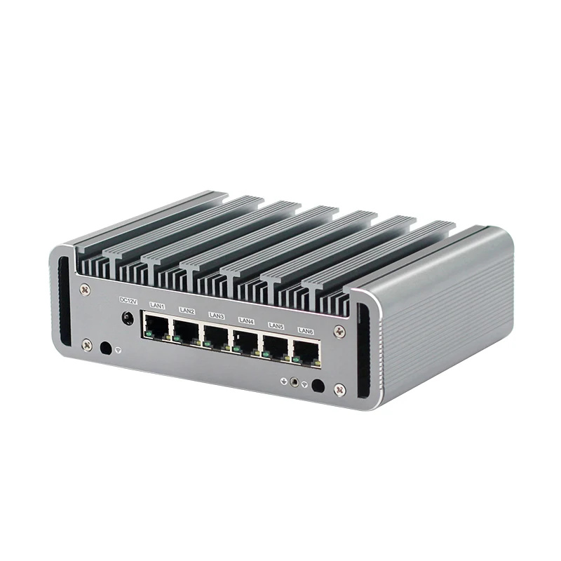 Firewall Pfsense Intel I5-1135G7 I7-1165G7 I211AT 6LAN RJ45 COM 4 * USB HD Tanpa Kipas Mini PC AES-NI Router Memutuskan Gateway