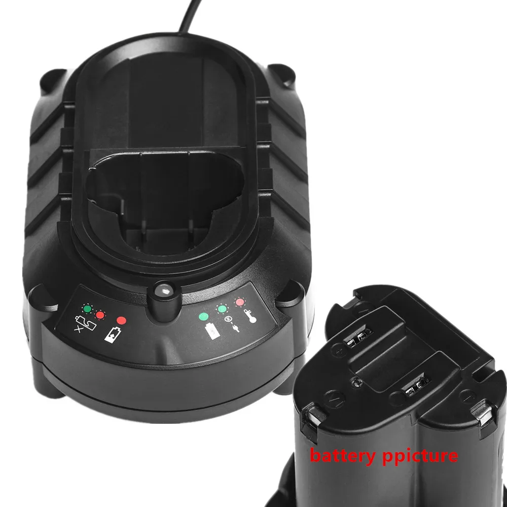 ที่ชาร์จแบตเตอรี่ Li-ion Makita 10.8V/12V BL1013แบตเตอรี่ลิเธียม DC10WA ปลั๊ก UK/US/EU