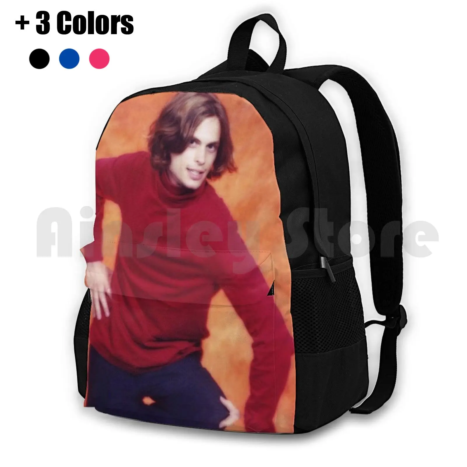 Matthew Gray Gubler Outdoor Hiking Backpack Waterproof Camping Travel Matthew Gray Gubler Meme