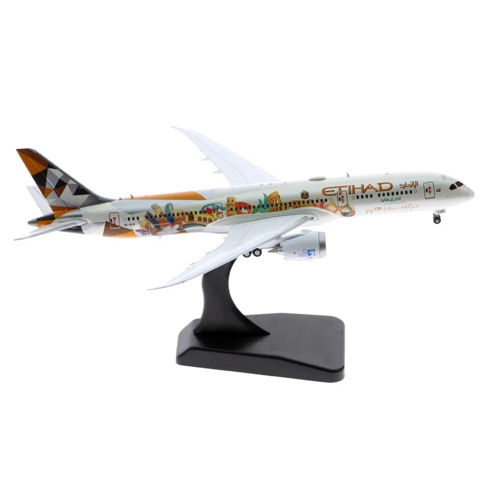 1:400 Legering Collectible Vliegtuig Jc Wings XX4255 Etihad Airways Dreamliner Kiezen Italië Livery B787-9 Diecast Vliegtuigen Model A6-BLH