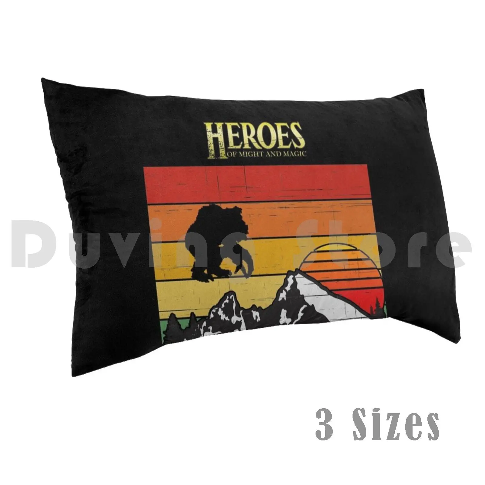 

Heroes Of Might And Magic 3 Retro Logo Pillow Case Printed 35x50 Heroes Of Might And Magic Vintage Strategy