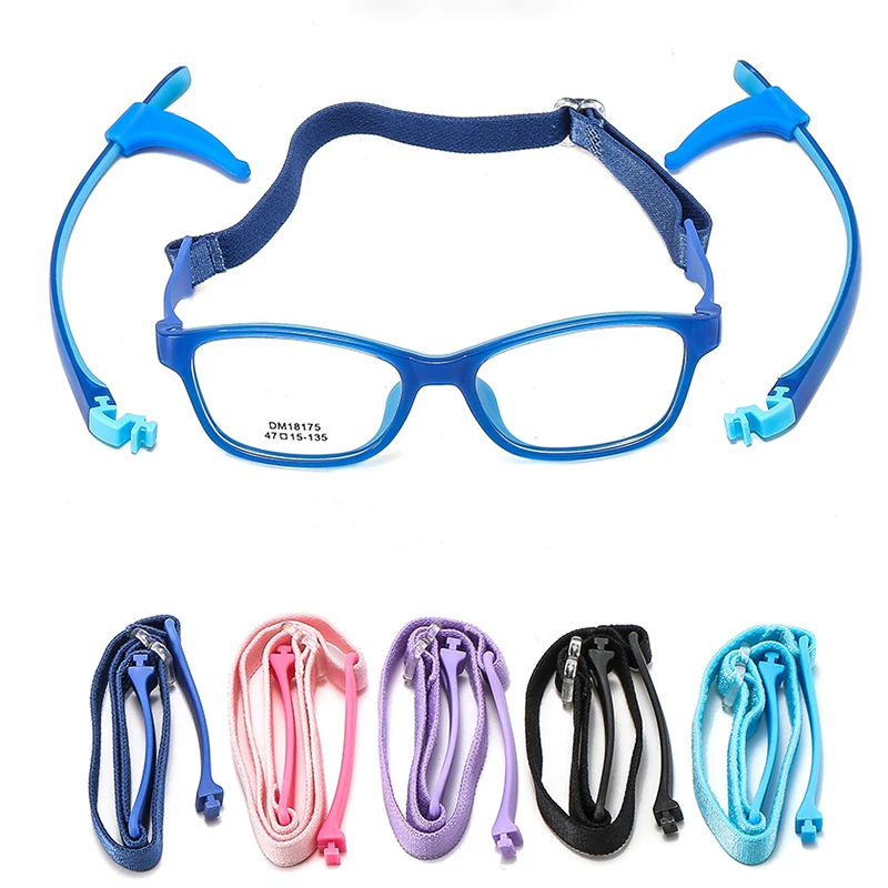 Kids prescription sports glasses silicon can replace leg