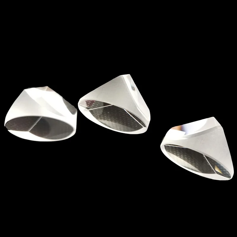 5 Cái/lốc 25.4Mm Góc Khối Lập Phương Lăng Kính 1Inch Trihedral Retroreflector 5 Vòng Cung GIÂY Trở Về Tia Phản Xạ Laser Góc lăng Kính