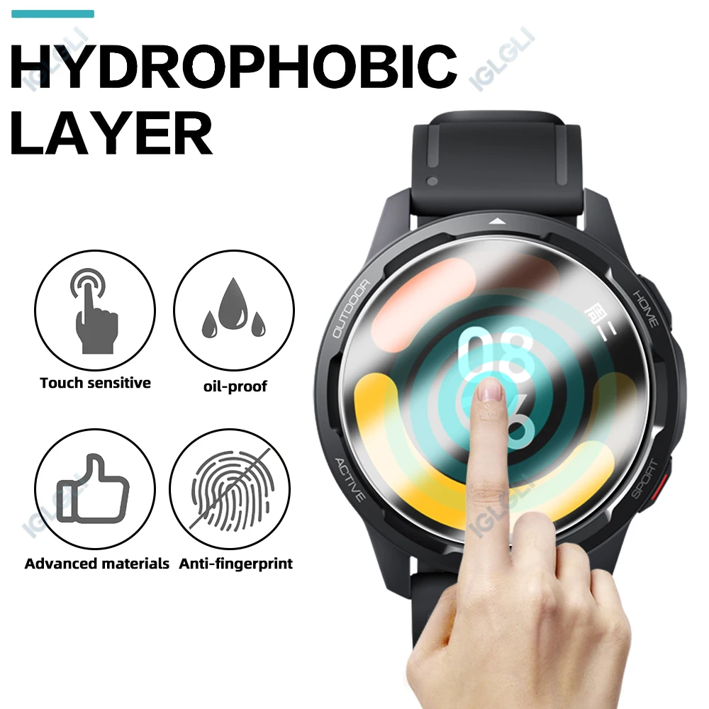 Dla Xiaomi kolor 2 Youpin Haylou RT LS05S LS05 ochronne szkło hartowane folia ochronna inteligentny zegarek folia ochronna
