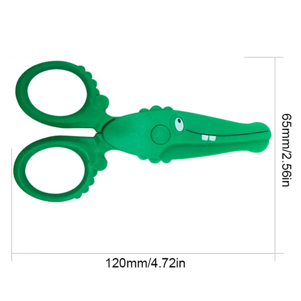 Child Scissors For Toddlers Safety Scissors DIY Photo Plastic Student Scissor Paper-cutting For Kids Children DIY Art Craft