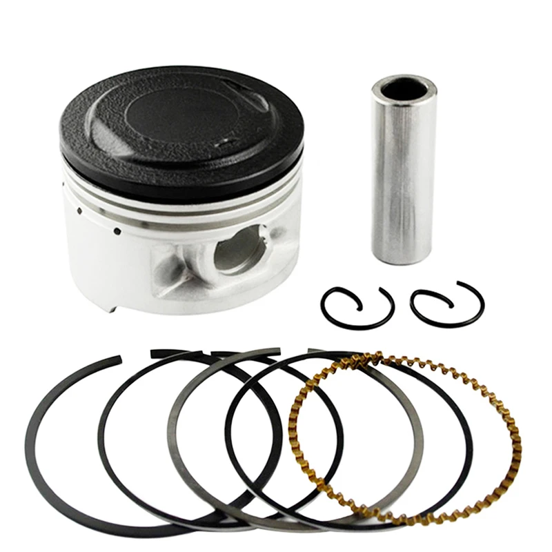 Motorcycle Accessories Cylinder Bore Size 49mm 49.25mm 49.5mm 49.75mm 50mm Piston Rings Full Kit For YAMAHA XV250 XC125 XV 250