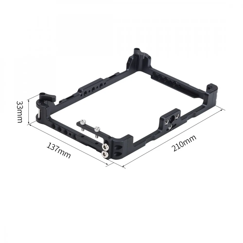 Imagem -04 - Nitze Monitor Gaiola para Feelworld Fw279s com Cabo Hdmi Braçadeira para Monitor de Tela Rig Cabo Braçadeira Gaiola Protetora