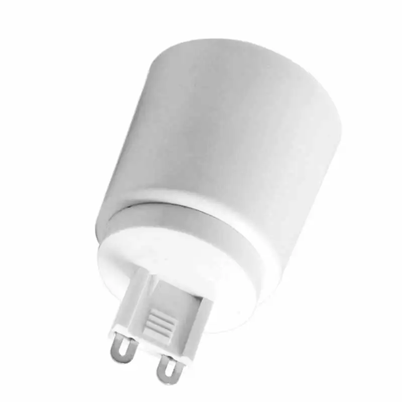 High Quality ABS Material G9 To E27 Socket Base Halogen CFL Light LED Bulb Lamp Adapter Converter Holder