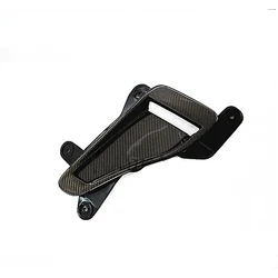 Carbon Fiber OEM Hood Scoop For Mitsubishi EVO 7 OE Style Glossy Finish Front Bonnet Duct Resin Fibre Air Vent Intake Cover Kit