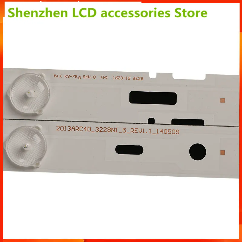 8piece/lot   40VLE4421BF 40-LB-M520  LCD TV backlight bar  2013ARC40_3228N1 aluminium100%new   42.8CM  3V