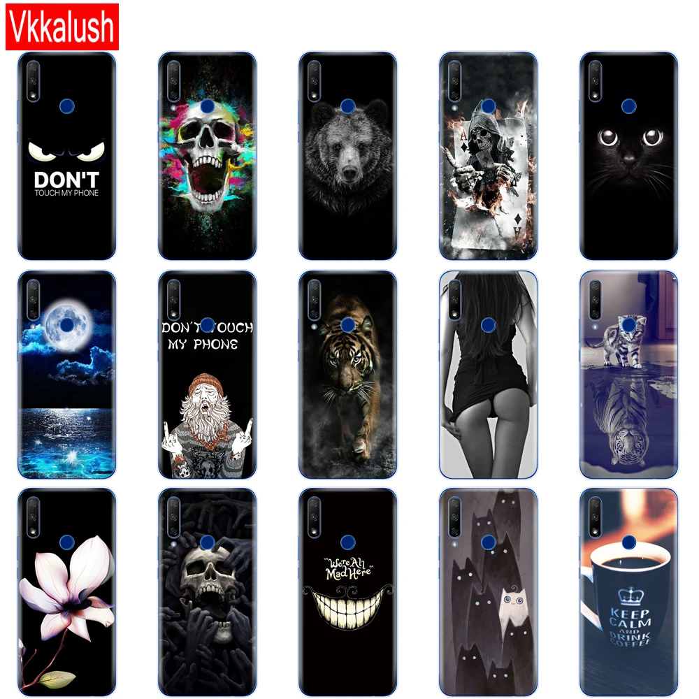 For Honor 9X Global Case Honor 9X Premium Case Silicon TPU Soft Back Cover Phone Case For Huawei Honor 9X Premium STK-LX1 Bumper