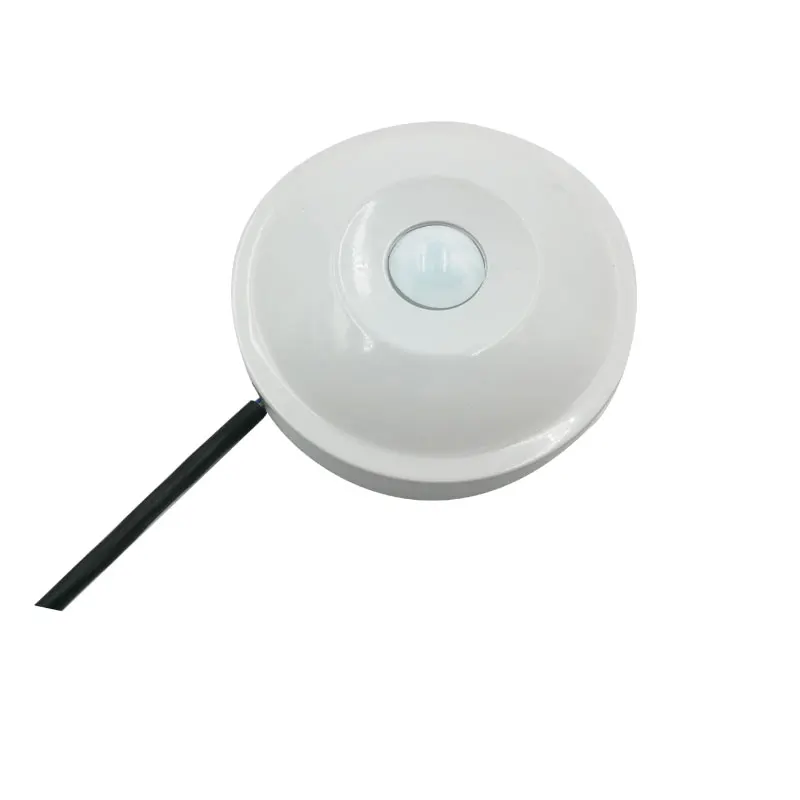 Ceiling Type Light Intensity Sensor 4-20mA 5V RS485 Illumination Humiture Transmitter Ceiling Illuminometer Brightness Detector