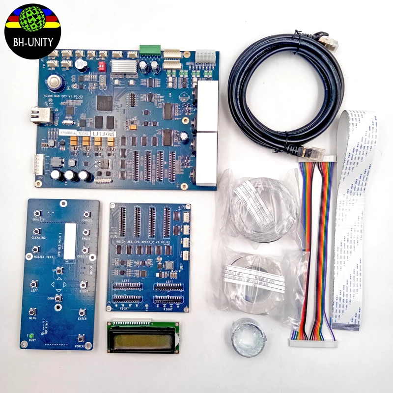 

Hoson XP600 Board Kit Head Board Main Board with Double Heads Set for dx10 dx11 Print Head solvent printer