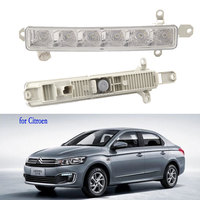 LED DRL Headlight for Citroen C3 MK2 C1 C-Elysee Berlingo B9 Driving Lamp for Peugeot 308 108 107 Ranch Partner for Toyota
