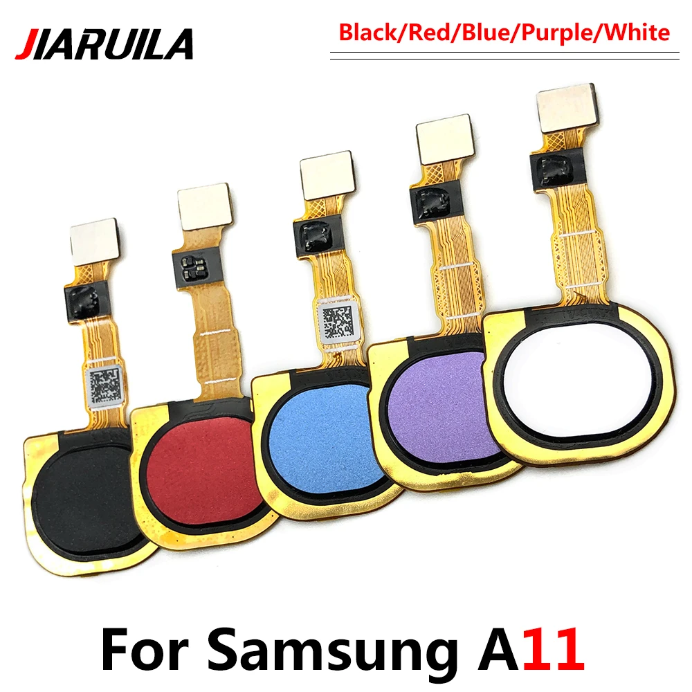 New Fingerprint Scanner For Samsung A11 A115F A20 A205F A21S A217F Home Button Fingerprint Menu Return Key Sensor Flex Cable