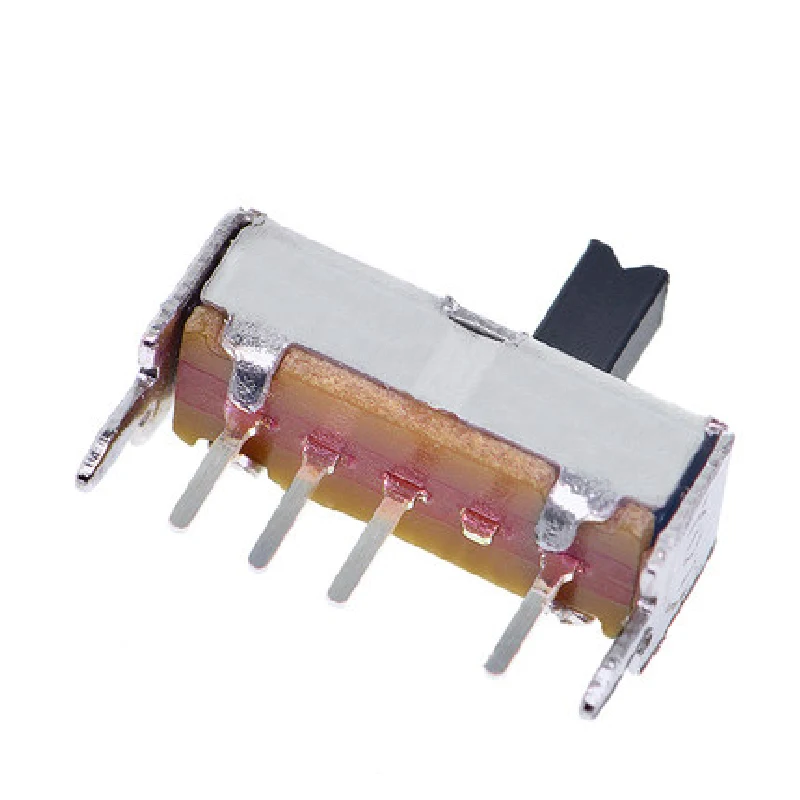 10ชิ้น SS13D07 saklar TOGGLE สวิทช์สไลด์ขนาดเล็ก SS-13D07 4Pin