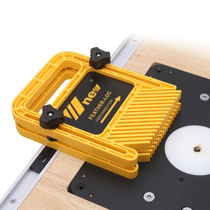 Multi-Tujuan Bulu Loc Papan Set Woodworking Engraving Mesin Featherboards Miter Gauge Slot Kayu Alat DIY