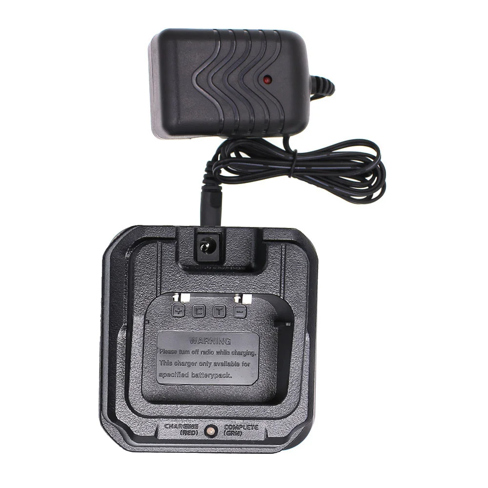 Desktop Radios Battery Charger Base Power Adapter Charging Adaptor for Baofeng UV-9R Plus Handheld Transceiver