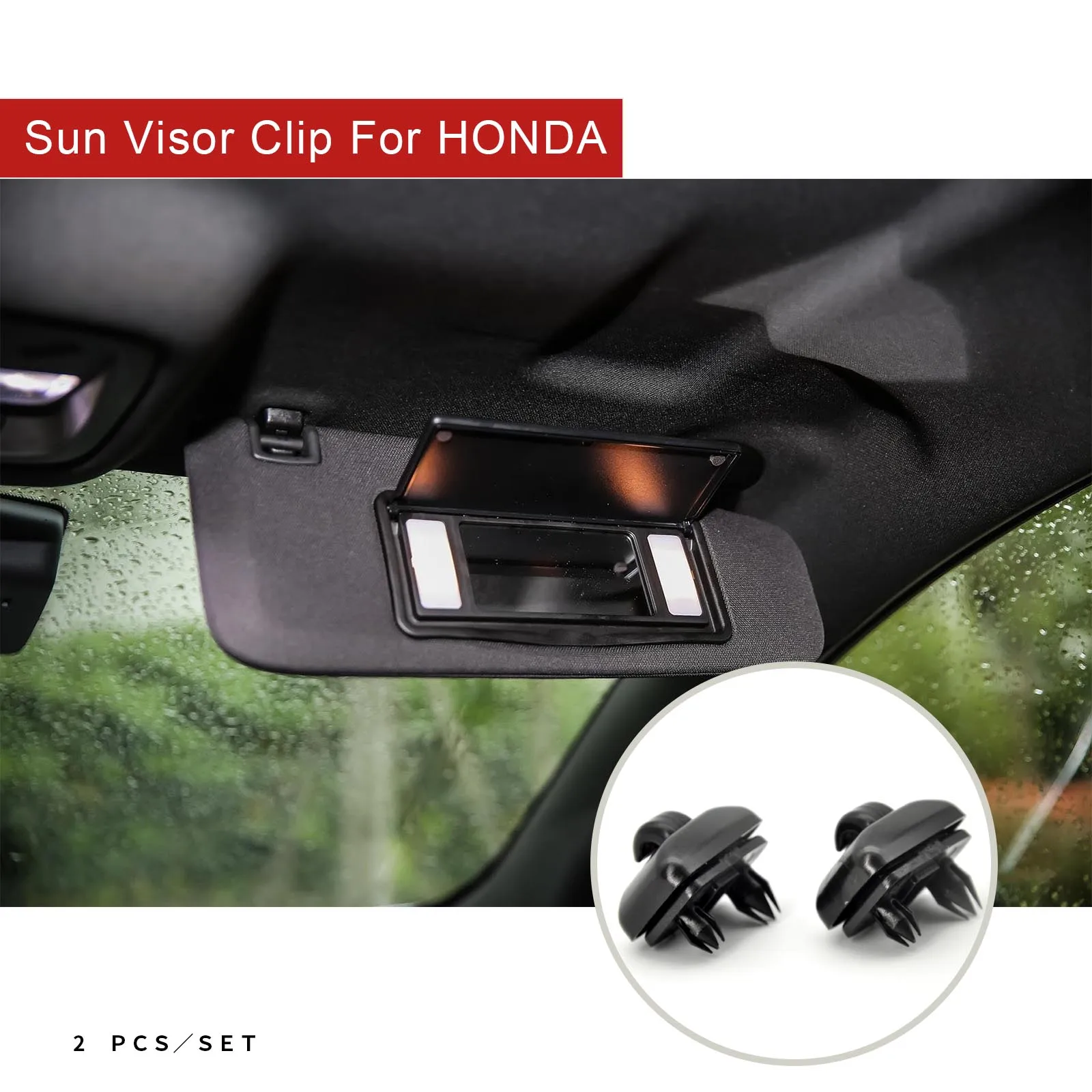 

2Pcs Sun Visor Clip Porpor Booya Interior Sun Visor Hook Clip Bracket for Audi A1 A3 A4 A5 Q3 Q5(8E0 857 562)A7 B6 B7 B8 S4 S5