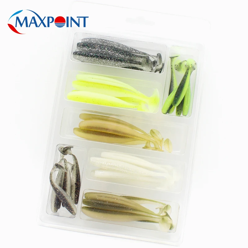 釣り用のリアルなミニベイトセット,魚を捕まえるためのルアーのパック,淡水釣り道具,3.5インチ,7色,35個