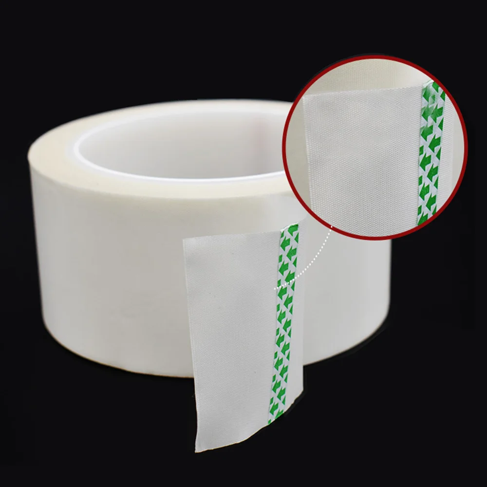 White Fiberglass Glass Cloth Insulation Heat Resistant Transformer Electrical Plating Bundling Sticky Adhesive Tape