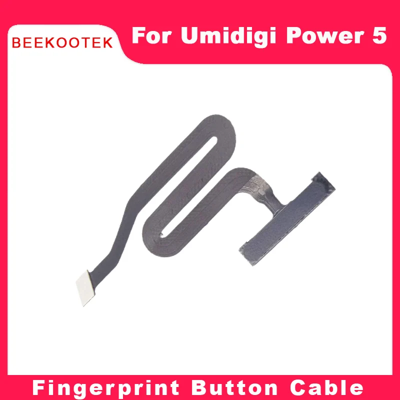 New Original UMIDIGI Power 5 Fingerprint Button Cable Repair Replacement Accessories For UMIDIGI POWER 5 , Power 5S Cell Phone