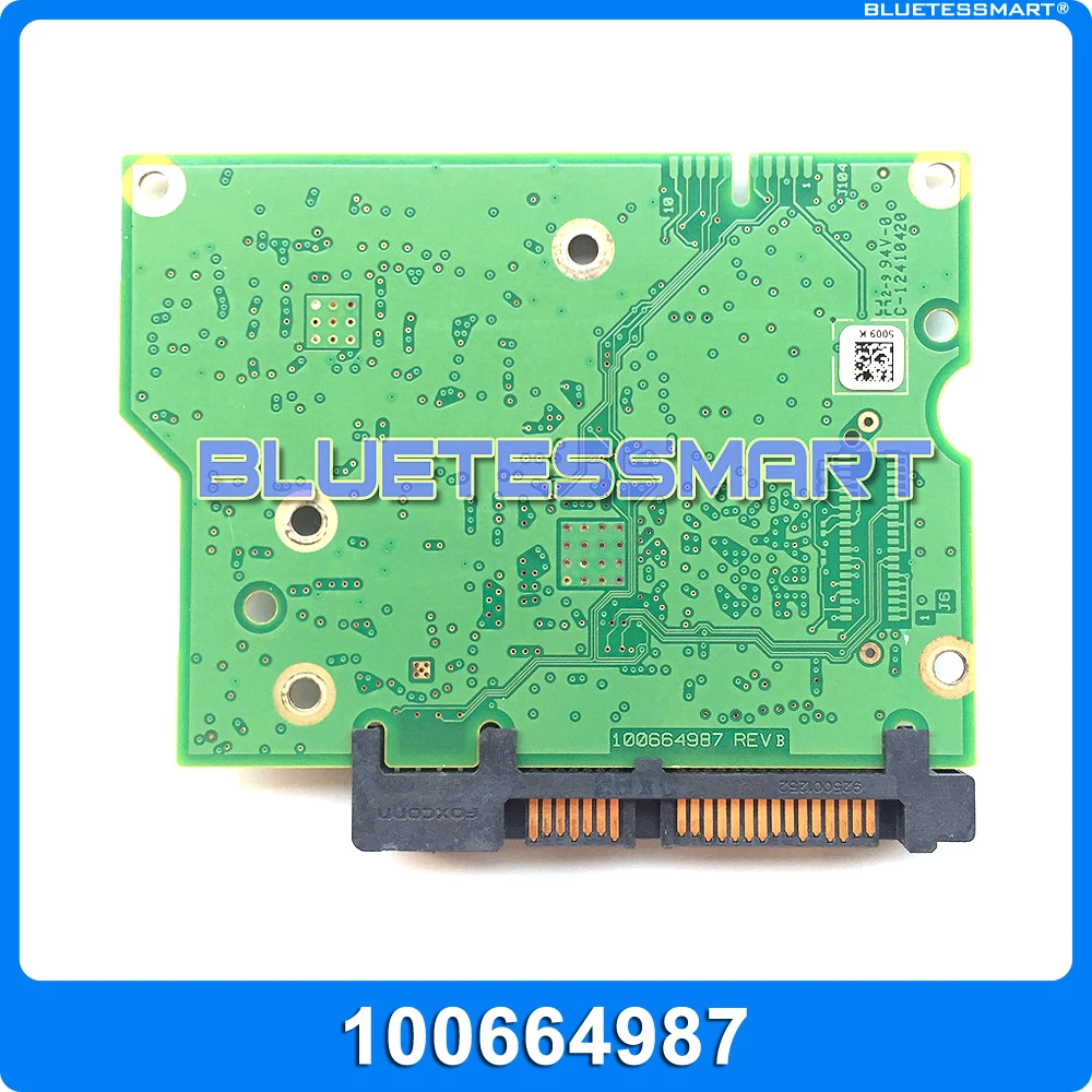 PCB Placa de Circuito Impresso para Seagate, HDD Peças, HDD Peças, HDD, Reparação de Disco Rígido, REV A, B, 3.5 SATA, HDD Data Recovery, 100664987