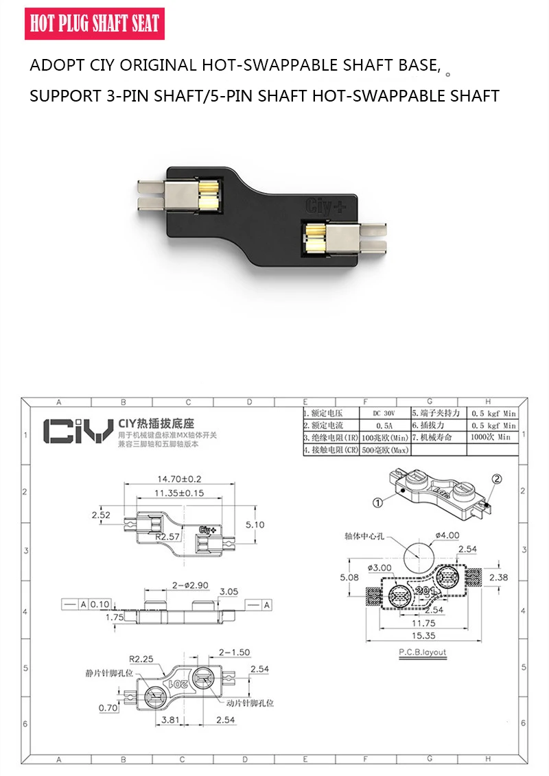 ZUOYA TESTER68 customized Mechanical keyboard kit TES68 hot