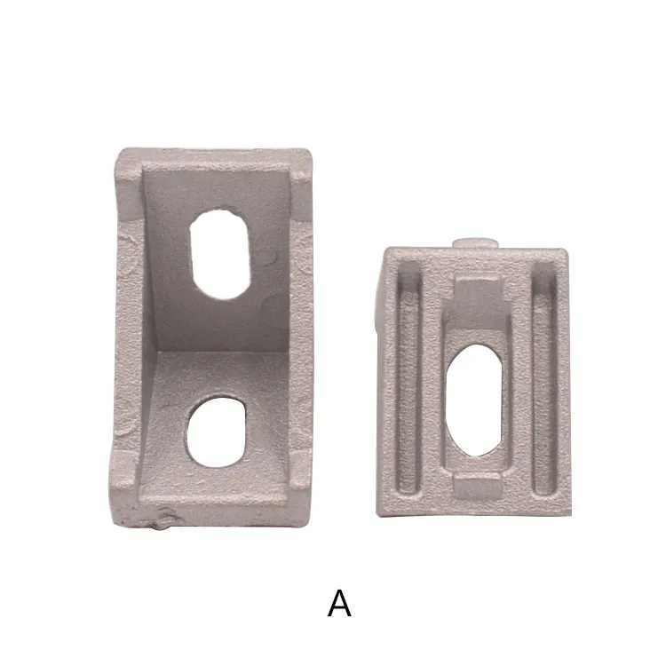 LINK CNC 2028 bracket corner fitting angle aluminum 20mmx28mm fastener for EU standard 2020 profile 10pcs