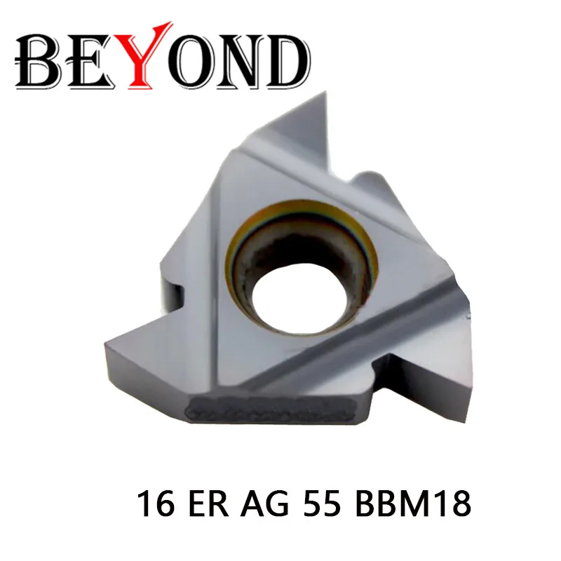 Ngoài 16ER AG60 16ER AG55 BBM18 Carbide Miếng Lót Cho Chủ Đề Biến Dụng Cụ CNC Ser Snl Tiện Dụng Cụ SER1616 16 ER Thép Không Gỉ
