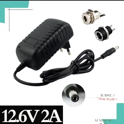 12.6v 2Aバッテリー充電器18650リチウム電池の充電器12v 3シリーズリチウムイオンバッテリーポリマースマート充電器18650バッテリーパック