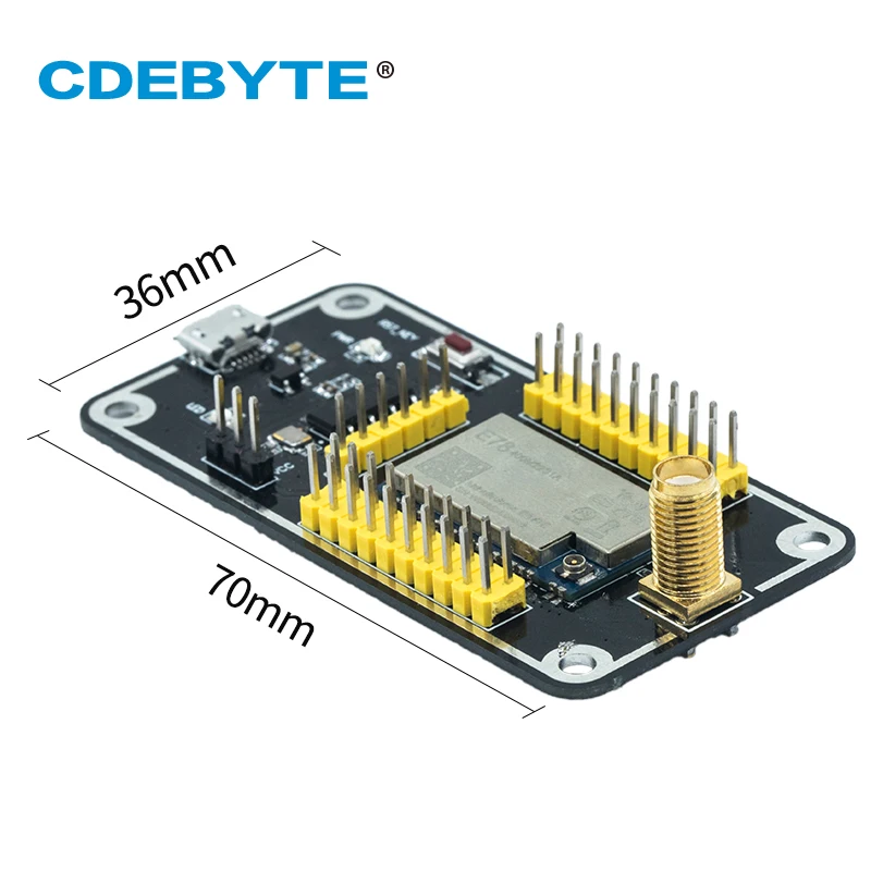 Kit placa de teste módulo teste asr6505 lora rf junta usb para placa ttl para módulo cdebyte wireless
