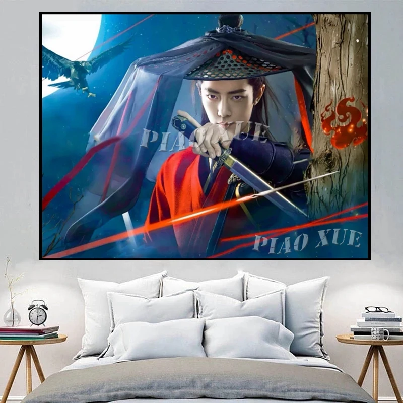 Diy Embroidery Diamond Painting The Untamed Chen Qingling Poster Wei Wuxian Mosaic Cross Stitch Kit Art For Wall Decoration