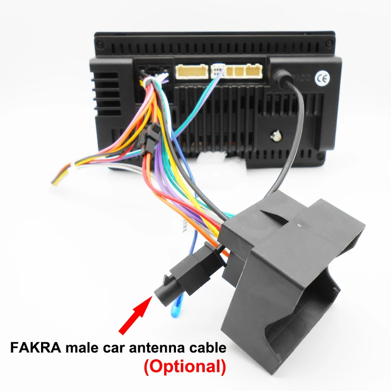 Câblage Quadlock SFP 16 broches, prise vers façade, connecteur de verrouillage, adaptateur de câble d'autoradio pour Golf Mk5 Mk6 Jetta 6 Octavia Mk1 Mk2