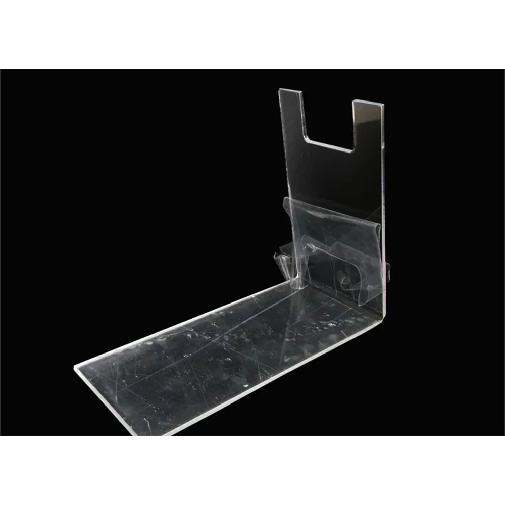 Clear Rode Wijn Display Stand Speelgoed Winkel Speelgoed Pistool Acryl Label Houder