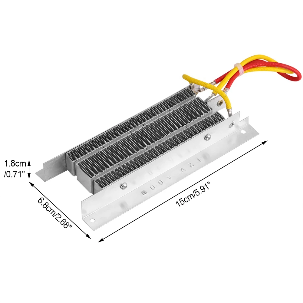 12V 400W PTC heating element ceramic surface insulation constant temperature electric for air curtain and humidifier Air Heater