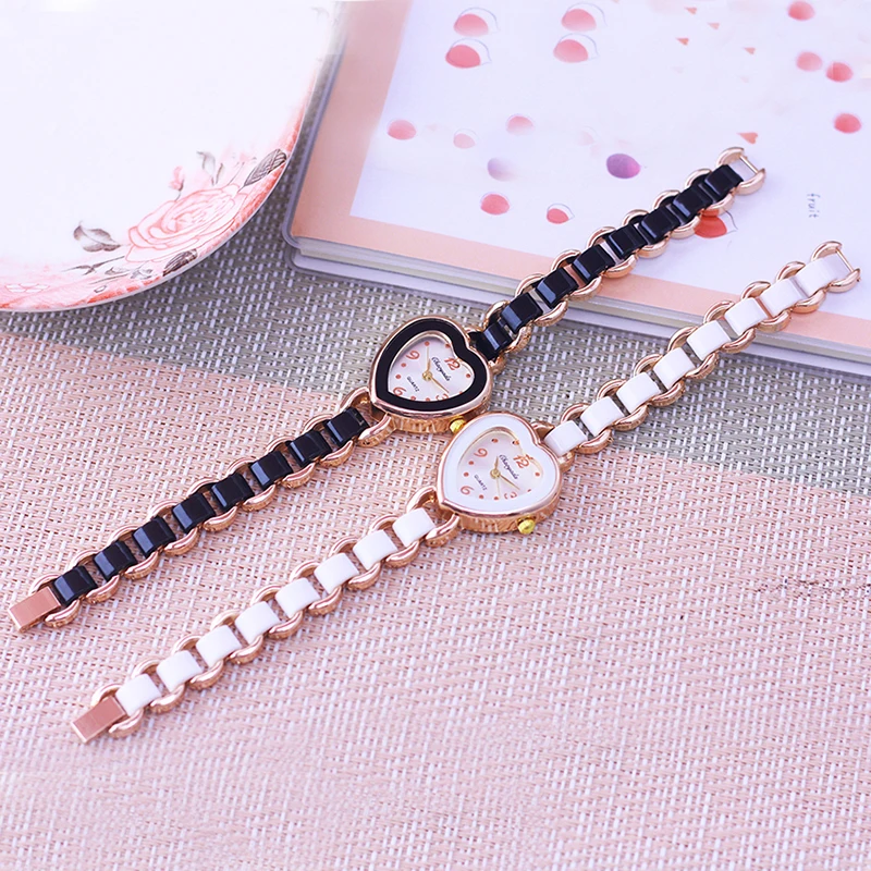 chaoyada famous brand lady women fashion Imitation ceramic Hand catenary wristwatch girls thin beauty holiday gifts watches