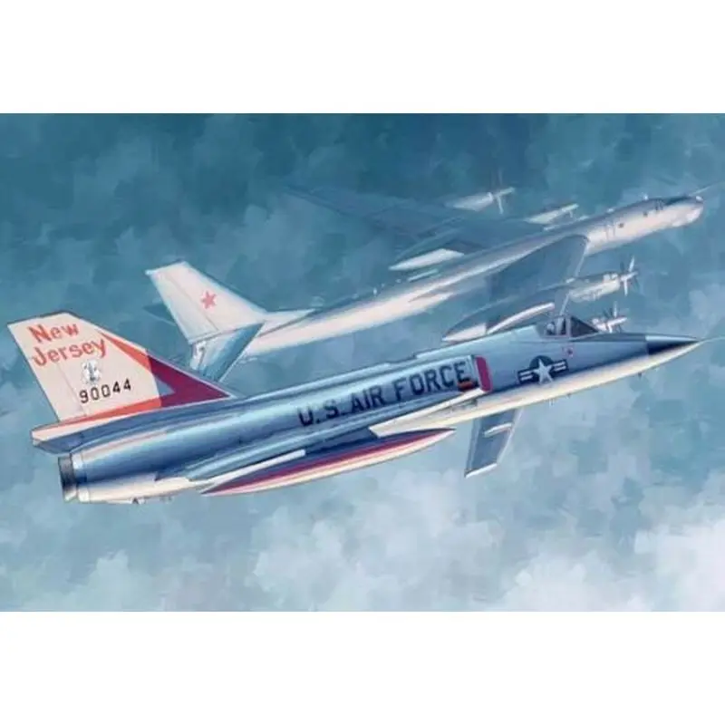 Trumpeter 02891 1/48 us F-106Aデルタアートスケールモデルキット