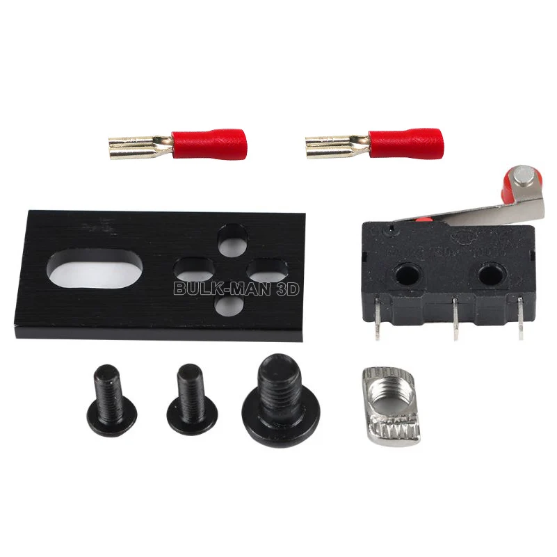 CNC Machining Micro Limit Switch Kit with Mounting Plate for 3D Printer QueenBee Pro/LEAD CNC Router Milling Machine