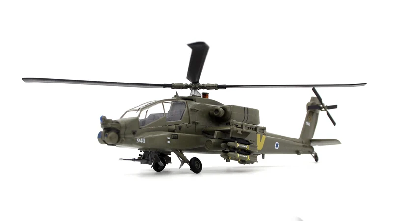 1 / 72 Israeli air force AH-64A armed helicopter  Finished aircraft model 37027