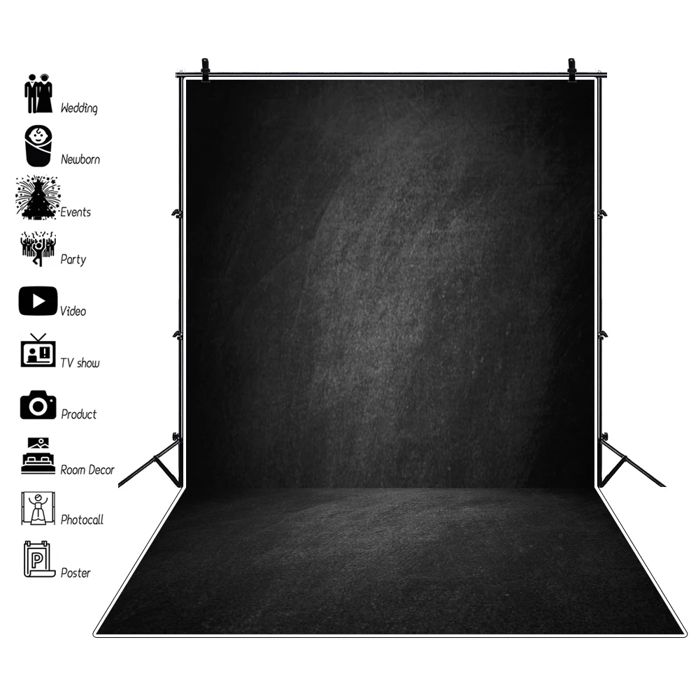 Laeacco Vincy Phông Nền Ma Thuật Trừu Tượng Gradient Đồng Màu Của Tường Họa Tiết Sàn Gỗ Đảng Bé Chân Dung Ảnh Nền