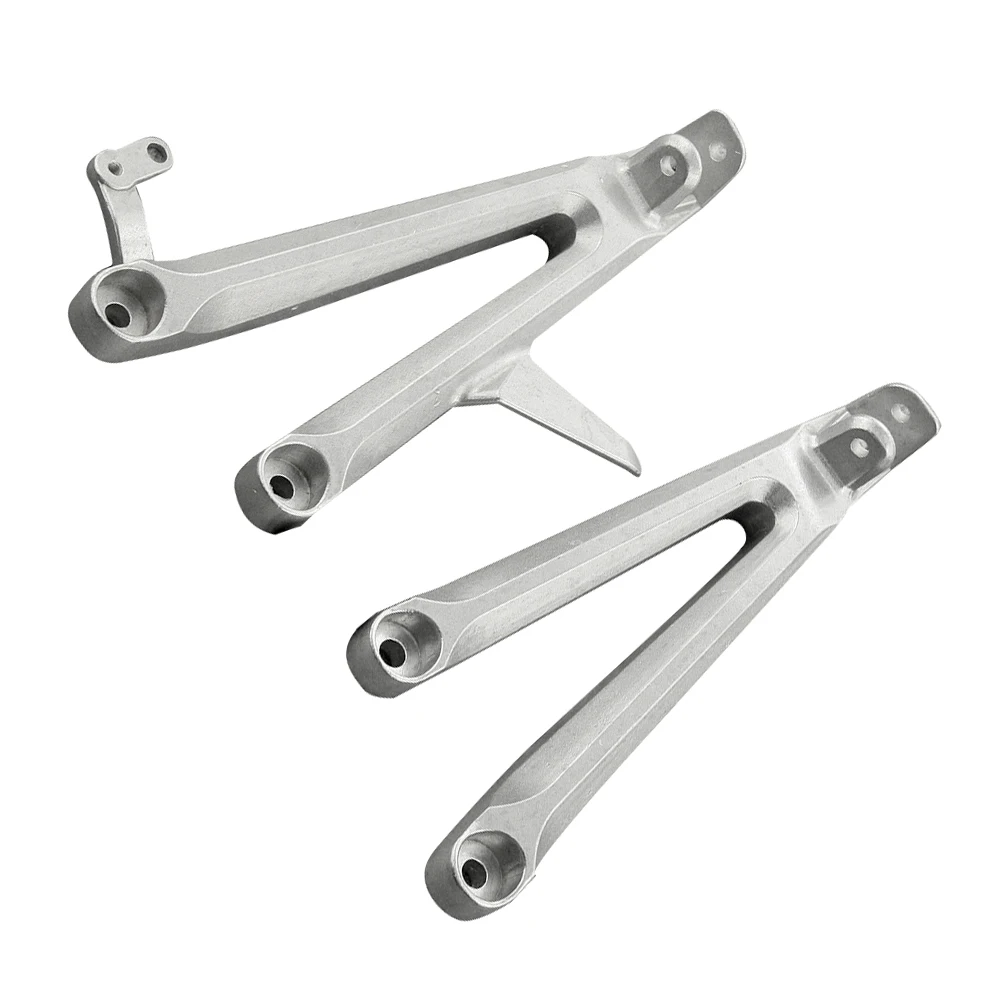 Motorbike Rear Passenger Rear Foot Pegs Footrest Brackets for Honda CBR1000RR CBR 1000RR 2004 2005 2006 2007 Aluminum Alloy