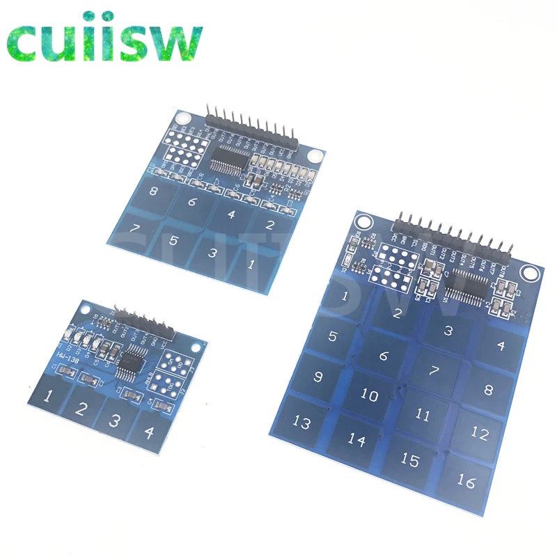 TTP224 / TTP226 / TTP229 Switch Touch Sensor Digital 4 / 8 / 16 channel Touch Capacitive Module