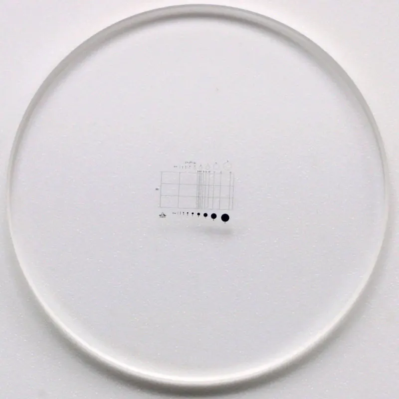 2 Stück C1-C7 Mikroskop-Kalibrierobjektträger, Retikul-Mikrometer, biologisches Messkalibrierlineal – Detail 6