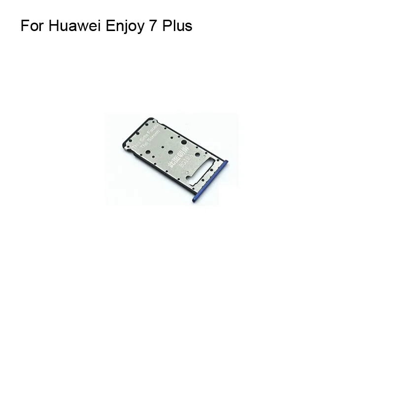 

Для Huawei Enjoy 7 Plus лоток для SIM-карты + лоток для карт Micro SD Держатель Слот адаптер гнездо для Huawei Enjoy7 Plus